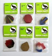 Vintage Raven Darts, New Old Stock Of Dart Flights.