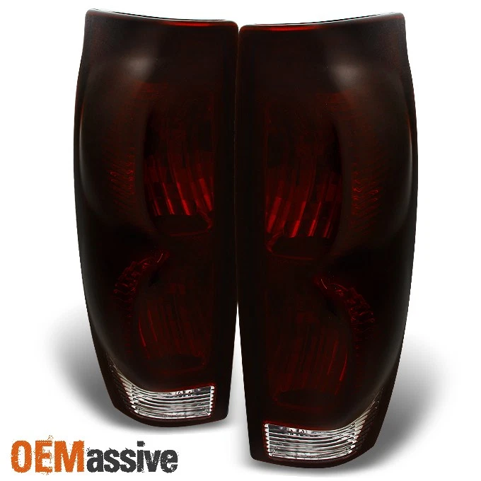 Repuesto luces traseras rojo oscuro para camioneta Chevy Avalanche 1500 2500 2002-2006 Foto 2 de 4