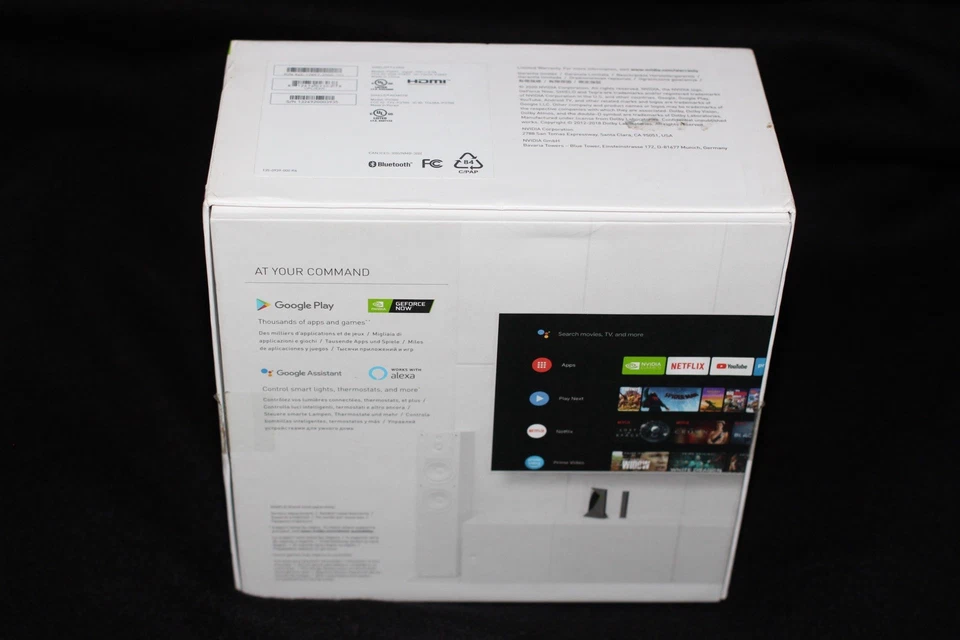 NVIDIA - SHIELD Android TV Pro - 16 GB - 4K HDR Reproductor multimedia de transmisión - Nuevo EN caja Foto 2 de 4