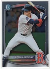 2025 Bowman Chrome Roman Anthony Boston Red Sox Prospect Card #BCP-167