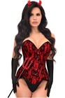 Daisy Corsets Top Drawer 4 PC Premium Sexy Devil Corset Costume NWT  TD-269-XL — photo 1