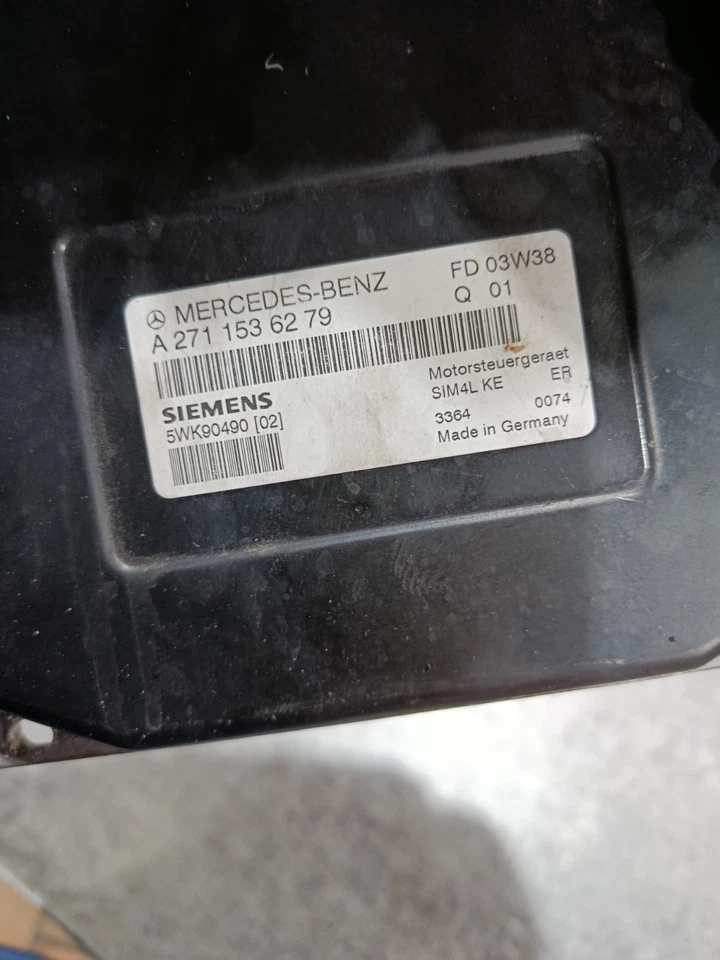 Mercedes-Benz Classe C C200 Kompressor Controllo Motore Centralina Motore - Immagine 4 di 4