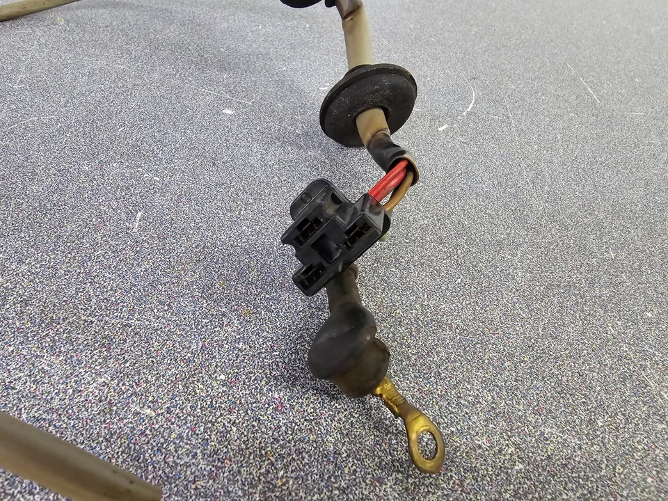 NICE USED ORIGINAL GENUINE PORSCHE 914 1.7 1.8 2.0 ALTERNATOR WIRING HARNESS NLA - Изображение 3 из 4