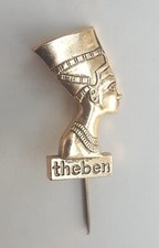 THEBEN Egypt city Nefertiti Egyptian Pin Badge