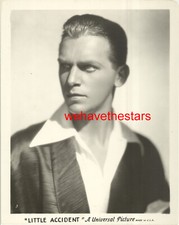 VINTAGE Douglas Fairbanks Jr. SEXY QUITE HANDSOME '30 LITTLE ACCIDENT Portrait