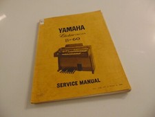 Yamaha Electone Organ B-60 Service Repair Shop Manual Parts Catalog Schematics