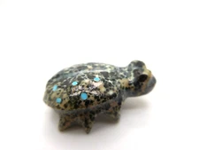 ZUNI Native American Pueblo Indian exquisite Spotted FLY  Ernie Mackel  863OOO