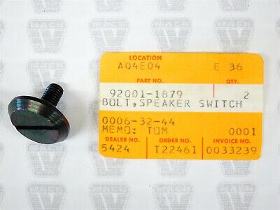 Kawasaki NOS NEW 92001-1879 Speaker Switch Bolt ZN ZN1300 Voyager | eBay