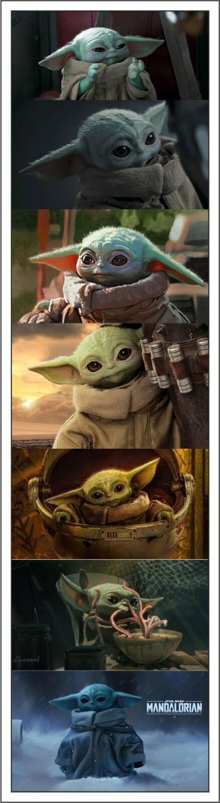 THE MANDALORIAN BOOKMARKS