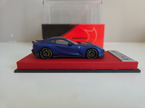 BBR 1/43 Ferrari 812 Competizione - azul mate (Tour de France) - RACE43-215 - Imagen 3 de 9