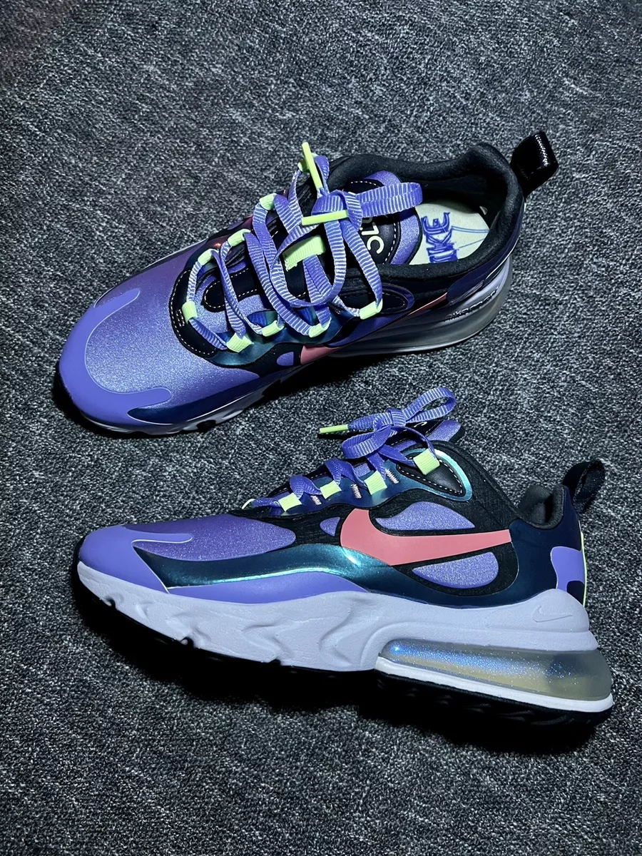 Nike Air Max 270 React Dark Smoke Grey Light Thistle Vast Grey