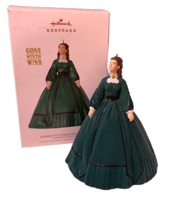 Hallmark Keepsake 2018 Gone with The Wind Scarlett's Christmas Dress Ornament Hallmark Keepsake 2018 Gone with The Wind Scarlett's Christmas Dress Ornament