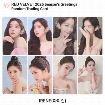 Red Velvet 2025 Season's Greetings Random Trading Card Concept