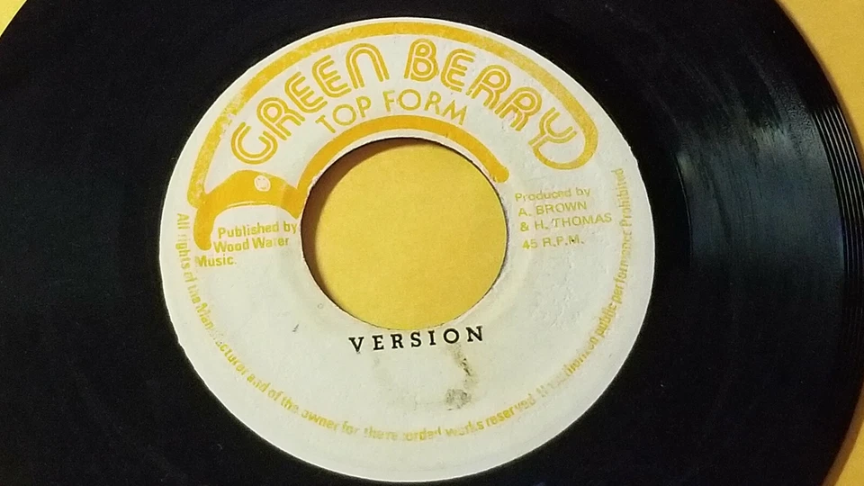 E. CLARKE - JAH SEE THEM  ROOTS /REGGAE 7" on GREEN BERRY LABEL - Image 2 of 2