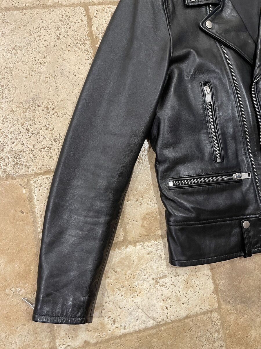 Saint Laurent SS16 L01 Lamb Leather Biker Jacket - Hedi Era Saint Laurent SS16 L01 Lamb Leather Biker Jacket - Hedi Era