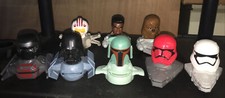 2021 Star Wars McDonald  s Happy Meal Toys - Lot Of 9 - Loose No Discs Included 