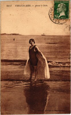 CPA VER-SUR-MER Avant le Bain (1258059)