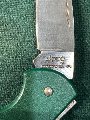 Zippo USA Bradford PA Case Lockback Jack Knife, Excellent Unused Condition - Picture 7 of 12