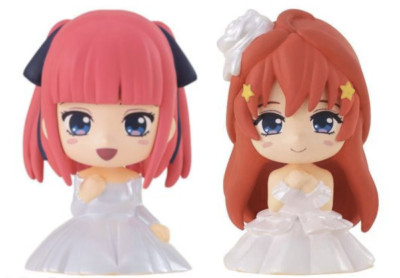 NINO and ITSUKI - Quintessential Quintuplets Rela Cot Mini Chibi Figures Bandai