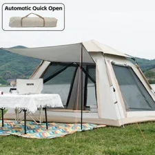 Outdoor Automatic Open Tent Camping Family Waterproof Instant Pop-Up 1-8 Person