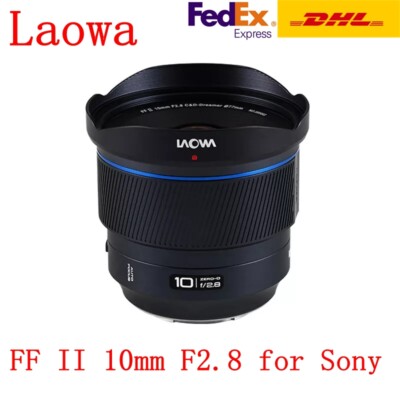 Laowa FF II 10mm F2.8 AF Zero-D Ultra Wide-Angle Full Frame Lens for Sony E DHL