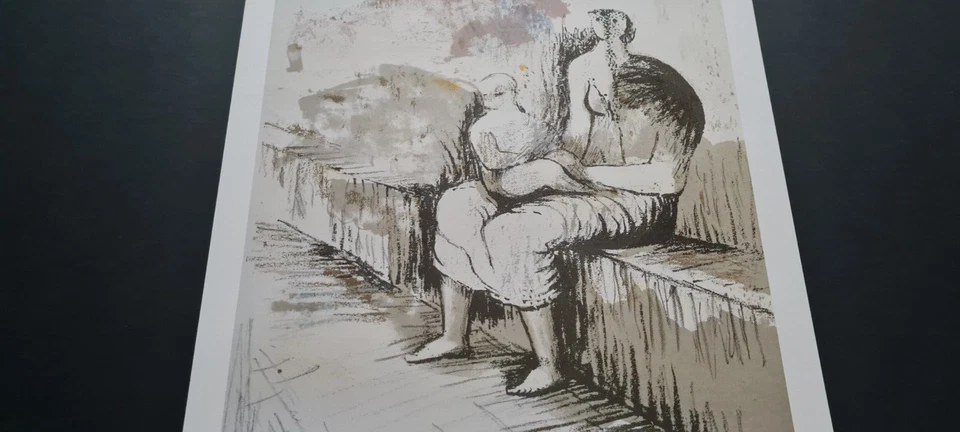 Cartel de la exposición Henry Moore 1987 - Berggruen & Cie Paris Foto 3 de 4