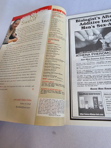 PREMIERE COLLECTOR ISSUES! BURN and GYM Men Exercise Magazines #1 Issues - 1999 - Picture 8 of 24
