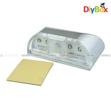 Auto PIR Infrared Wireless Keyhole Motion Detection Bright 4 LED Sensor Light