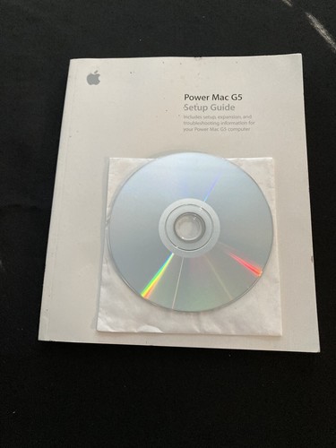 2003 Power Mac G5 Install CD, User's Guide, leaflets, panther intro/setup Guide - Picture 5 of 12