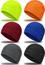 Winter Skull Cap Men Warm Polar Fleece Ski Beanie Hat Windproof Unisex Watch Cap