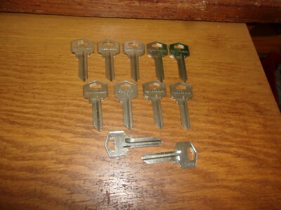 QTY (11) HILLMAN KEY BLANKS FA1, Fits Falcon 5 Pin WC Section 