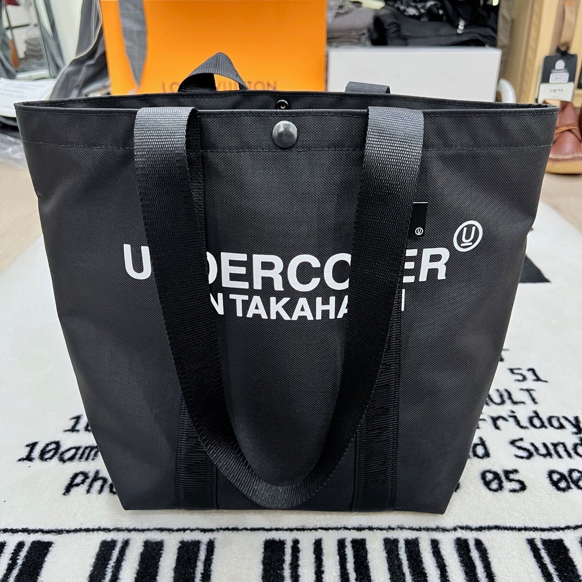 Undercover Jun Takahashi Black Nylon Tote Bag. | eBay Undercover Jun Takahashi Black Nylon Tote Bag. | eBay