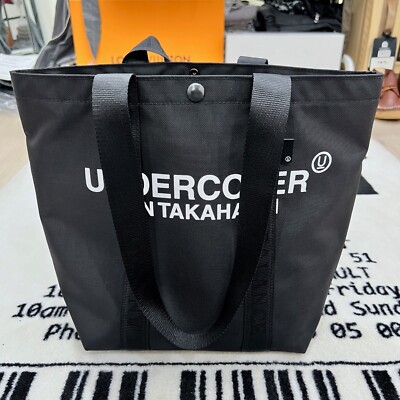 Undercover Jun Takahashi Black Nylon Tote Bag. | eBay