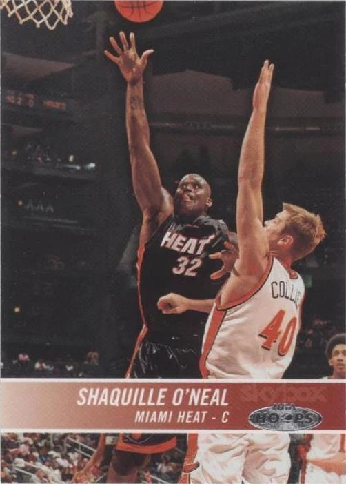 Shaquille O'Neal Miami Heat Basketball Sports Trading Cards