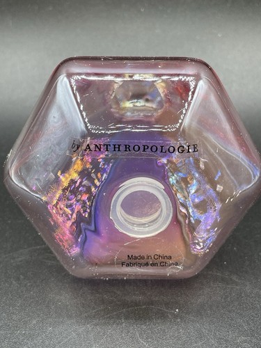 Anthropologie Betty Luster Teardrop Shaker Salt Pepper 4.5”x3.3” Pink Glass New - Picture 5 of 9