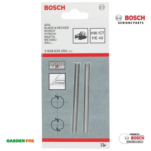 new Bosch Planer BLADES Tungsten Carbide Woodrazor 2608635350