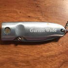 Garrett Wade Small SS Pocket Knife Silver Including Chain & Box — photo 2