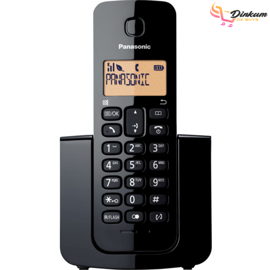 Panasonic Cordless Phone Single Handset Digital Home Phone Caller ID