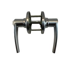 Kwikset Delta Privacy Door Lever Satin Chrome 93001-891 Locking Bed Bath