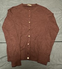 J Crew Black Cashmere Cardigan XXS