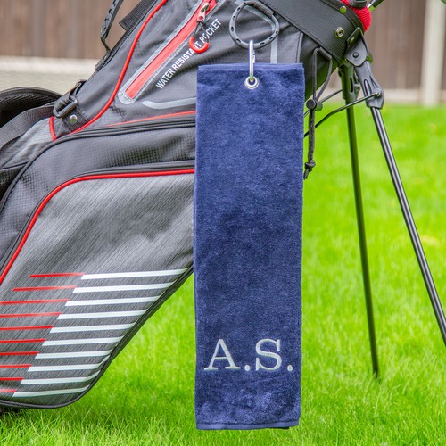 Personalised Embroidered Golf Towel - Picture 25 of 34