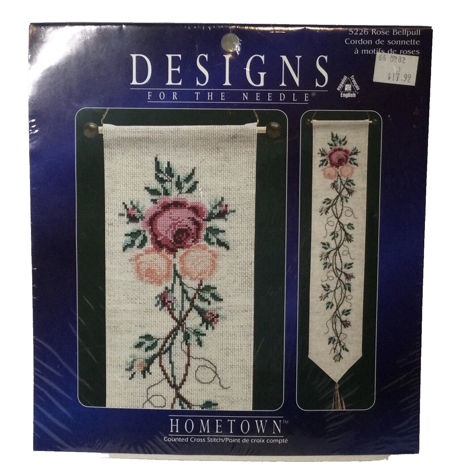 Flowers & Plants Cross Stitch Bell Pull Cross Stitch Kits
