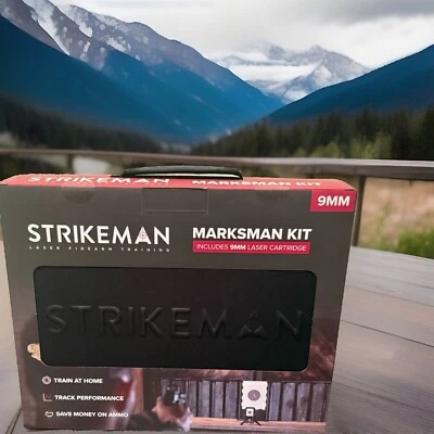 Strikeman 9mm Marksman Kit – Ultimate Dry Fire Training System, Laser Training