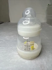 MAM Easy Start Anti-Colic 4 oz. Bottle Size 0 Nipple Lid