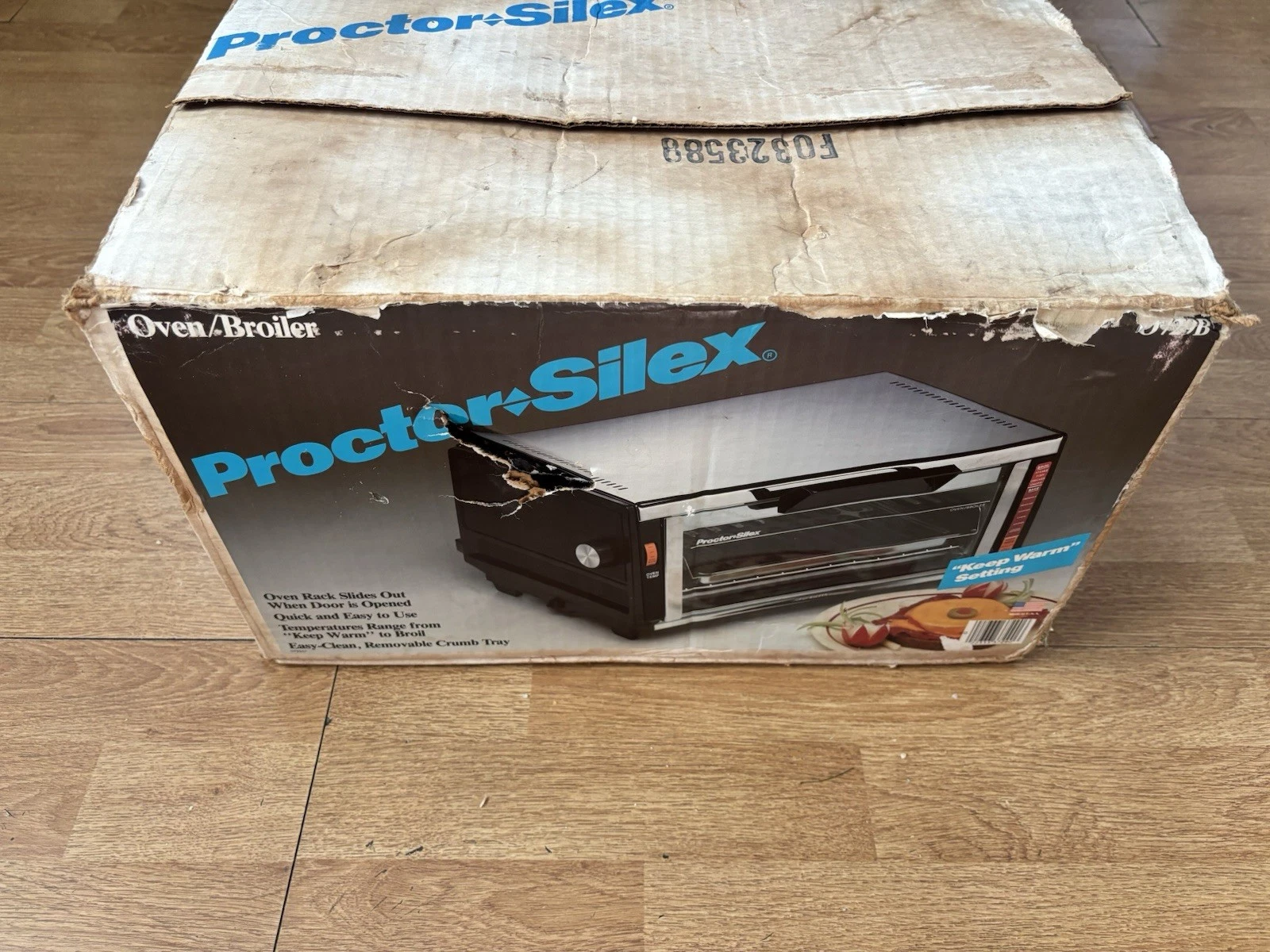 Vintage Proctor Silex Toaster Oven/Broiler 0729B NOS Open Box