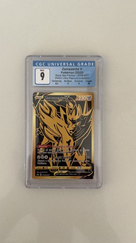 Zamazenta V graded CGC 9 for sale on eBay