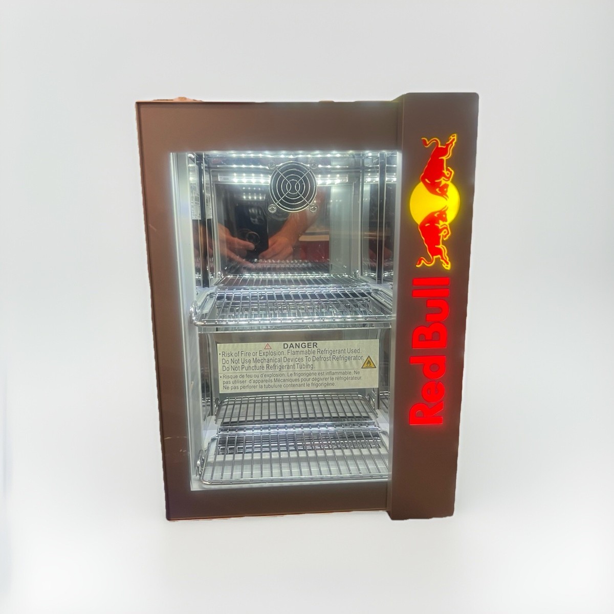 冷蔵庫・冷凍庫 Red Bull Mini Fridge Cooler For Drinks Redbull Mini Cooler, Brand new, missing yellow sign on top