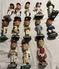 Atlanta Braves Baseball Bobblehead Lot Hank Aaron, Greg Maddux, Andruw Jones