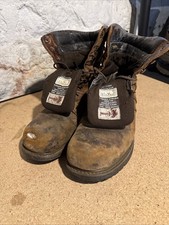 Trashed Used Worn Chippewa Hador 55025 Steel Toe Work Boots 11.5 XW
