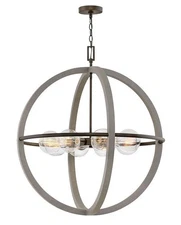 Hinkley Lighting - Eight Light Chandelier - Chandelier - Bodie - Eight Light
